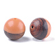 Resin & Walnut Wood Beads(RESI-S358-68D)-2