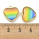 Rainbow Color Opaque Resin Charms(KK-M290-04B-G)-3