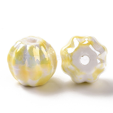 Handmade Pearlized Porcelain Beads(PORC-G010-02A)-2
