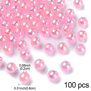 Transparent Acrylic Beads(MACR-YW0002-90A-04)-2
