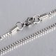 304 Stainless Steel Box Chain Necklaces(STAS-O053-27P)-1