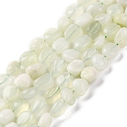 Natural New Jade Beads Strands, Nuggets, Tumbled Stone, 7~12x6~8x5~7mm, Hole: 1mm, about 43~44pcs/strand, 15.47~15.63''(39.3~39.7cm)(G-G146-A27-01)