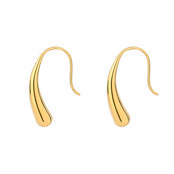 Gold Plated Stainless Steel and Pearl Earrings