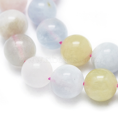 Brins de perles natura morganite(G-D0001-03-6mm)-3