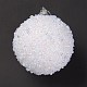 boule de noel mousse & plastique imitation perle pendentif décoration(FIND-G056-01D)-5