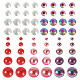 Half Round ABS Plastic Cabochons(FIND-TAC0038-08E)-1