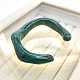 Twisted Acrylic Cuff Bangles for Women(BJEW-F538-03B)-1