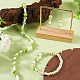 1brins de perles fil&eacute;es &agrave; la main(LAMP-TA0001-84J)-4