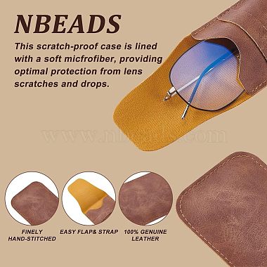 Nbeads 6Pcs PU Imitation Leather Glasses Bag(AJEW-NB0003-36)-4