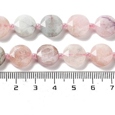 perles naturelles morganite brins(G-NH0004-019)-5