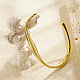 Элегантный женский браслет из нержавеющей стали с открытым браслетом(QJ9805-1)-1