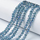 Electroplate Transparent Glass Beads Strands(EGLA-A034-T4mm-G10)-1