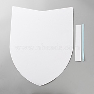 Paper Shield for DIY Child Painting Craft, White, 818x300x0.5mm(DIY-WH0504-400)