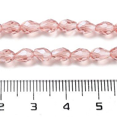 Electroplate Glass Beads Strands(EGLA-R008-6x4mm-7)-2