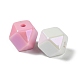 UV Plating Opaque Acrylic Beads(OACR-D316-10)-2