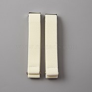 Unisex Polyester Elastic Adjustable Armbands, Anti-Slip Shirt Sleeve Holders, Beige, 3/4 inch(2cm), Inner Diameter: 2~4 inch(5~10cm), 2pcs/set(BJEW-WH0020-11P-04)