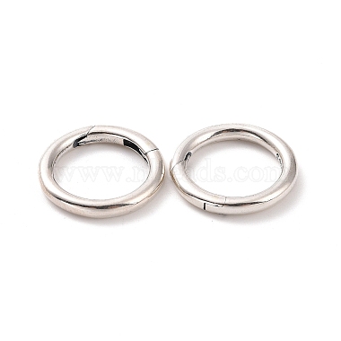 925 пружинные кольца из стерлингового серебра(STER-D036-10AS-01)-2