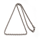 304 Stainless Steel Rope Chain Necklaces(NJEW-M151-26)-3