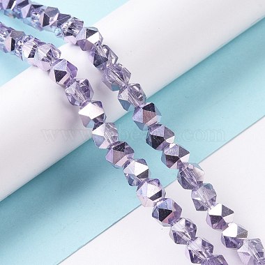 Transparent Glass Beads Strands(GLAA-P003-B06)-2