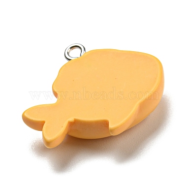 pendentifs alimentaires imitation résine opaque(CRES-D019-01B)-2