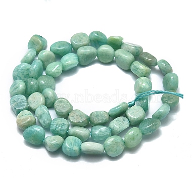 Natural Amazonite Beads Strands(X-G-O186-B-08)-3