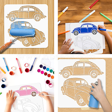 PET Hollow Out Drawing Painting Stencils(DIY-WH0403-019)-3