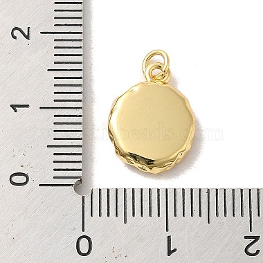 Brass Cubic Zirconia Pendants(KK-M278-17G)-3