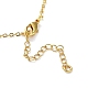 Golden Brass Rhinestone Pendant Necklace with Cable Chains(NJEW-P278-A01)-3