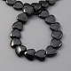 Non-magnetic Synthetic Hematite Beads Strands(G-Q897-20x20mm)-1