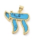 Brass Pendants(KK-Z098-17G-02)-1