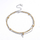 304 bracelets chaîne 3 brins en acier inoxydable(BJEW-L673-018-GP)-1