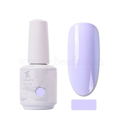 15ml Special Nail Gel, for Nail Art Stamping Print, Varnish Manicure Starter Kit, Lavender, Bottle: 34x80mm(MRMJ-P006-B002)