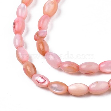 Chapelets de perles en coquille d'eau douce (SHEL-T009-B15-02)-3