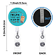 Flat Round ABS Plastic Badge Reel(JEWB-WH0036-009)-2