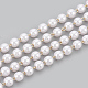 Chaînes de perles en laiton faites à la main de 3.28 pied(X-CHC-S003-17D)-1