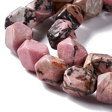 Natural Rhodonite Beads Strands(G-L235B-13)-4