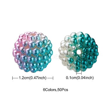 Imitation Pearl Acrylic Beads(OACR-FS0001-28)-5