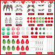 SUNNYCLUE DIY Christmas Fairy Earring Making Kit(DIY-SC0022-71)-2