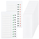 gorgecraft 2pcs planches de liste de contrôle vierges en plastique(AJEW-GF0005-70)-1