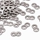 Infinity 201 perles en acier inoxydable de séparateur(STAS-R064-46)-1