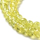 Spray Painted Crackle Glass Beads Strands(CCG-Q001-4mm-04)-2