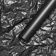 Tissue Paper, Flower Bouquet Wrapping Craft Paper, Wedding Party Decoration, Black, 700x500mm, 20 sheets/bag(PW-WG26616-12)