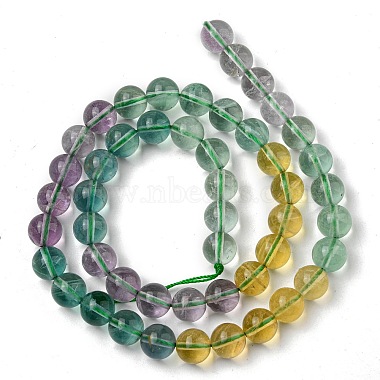 Natural Fluorite Beads Strands(G-A216-02A)-2