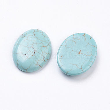 Natural Howlite Cabochons(G-E482-01D)-2