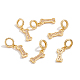 6Pcs Brass Micro Pave Grade AAA Cubic Zirconia European Dangle Charms(KK-BC0007-15)-4