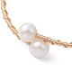 bracelet en perles de pierre et de perles mélangées naturelles et synthétiques(BJEW-JB09646)-4