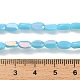 perlas de vidrio opacas electrochapadas(EGLA-H112-06-HR06)-4