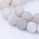 Natural Agate Beads Strands(G-Q462-6mm-09)-1
