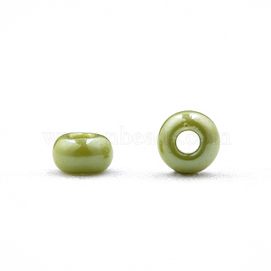 11/0 Czech Opaque Glass Seed Beads(SEED-N004-003B-07)-2