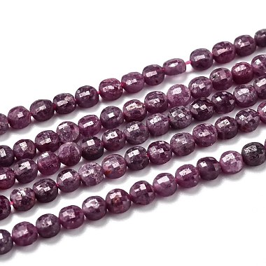 Round Ruby Beads